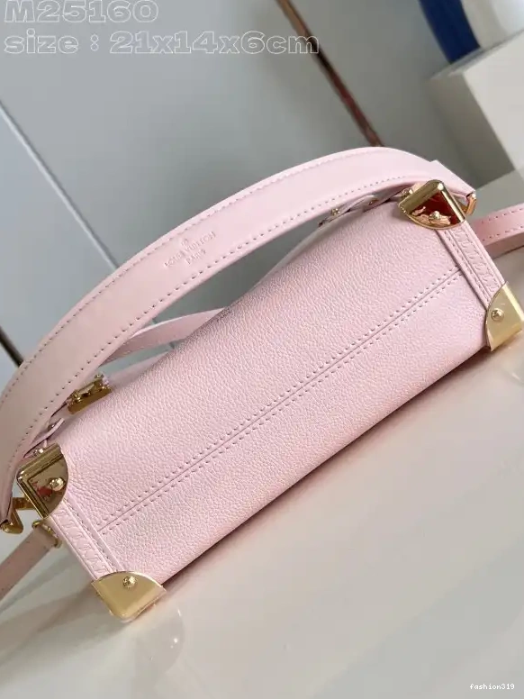 Side LOUIS Trunk PM-21*14*6CM VUITTON 0420